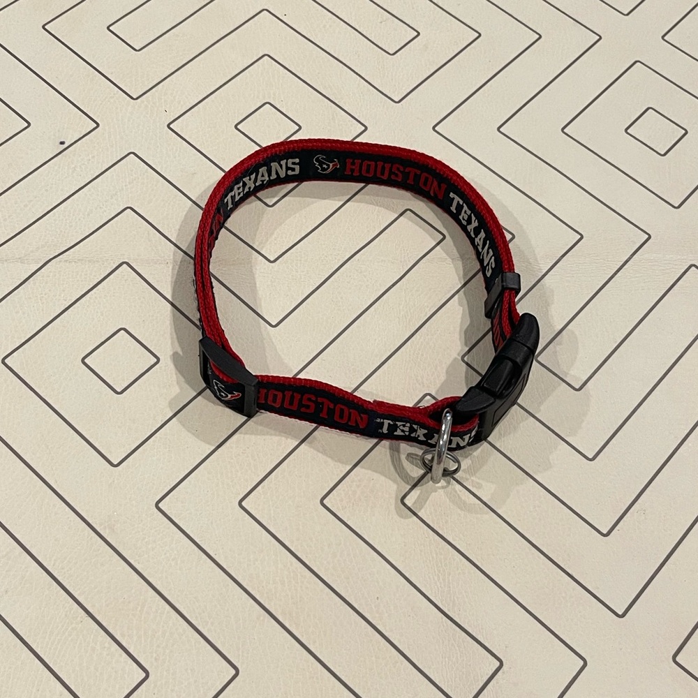 NFL Houston Texans Dog Collar
